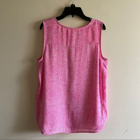 Violet + Claire Pink and White sleeveless Top - Picture 5 of 6